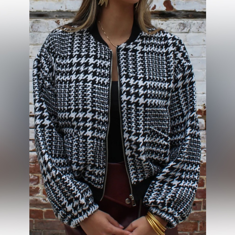 NWT Herringbone Boutique Jacket